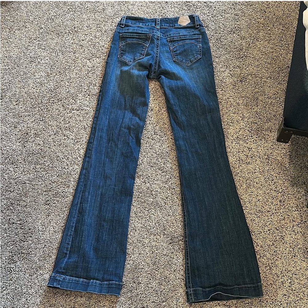 Tin Haul Dark Blue Flare Jeans